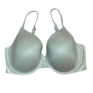 Victoria's Secret Lined Perfect coverage Beige Bra, underwire, 34DDD